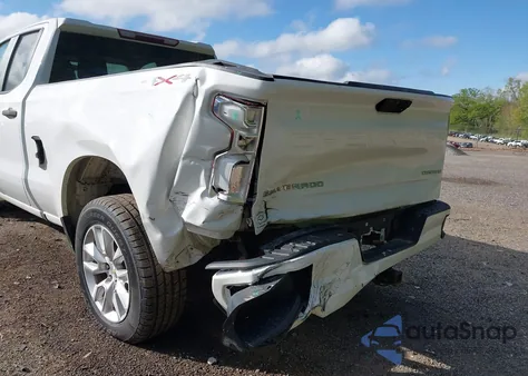 2020 Chevrolet Silverado 1500 4Wd Double Cab Standard Bed Custom z USA, uszkodzony, nr VIN 1GCRYBEH9LZ276249